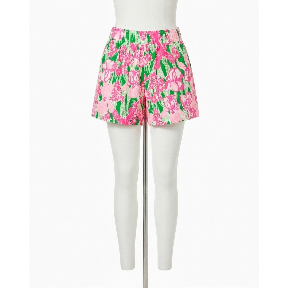NEW LILLY PULITZER bal harbour short in putting green hannah